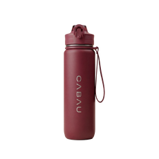 Cabau Lifestyle Bloom Bottle Stainless Steel - Cherry
