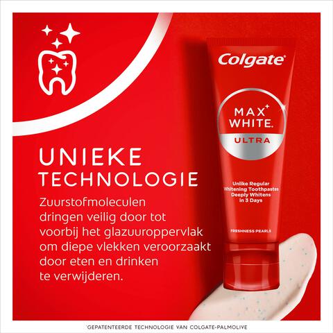 Colgate Max White Ultra Freshness Pearls Tandpasta 75 ML