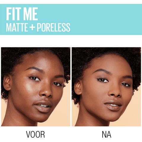 Maybelline New York Fit Me Matte + Poreless Foundation 348 Golden Almond