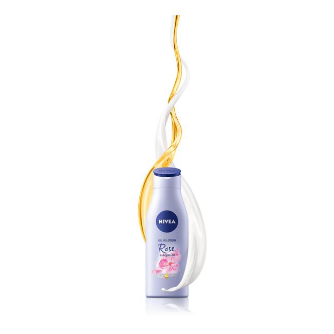 NIVEA Roos & Argan Body Olie In Lotion 200 ML