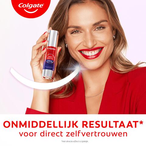 Colgate max white purple serum