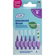 TePe Interdentale Ragers Original Paars&nbsp;ISO Maat 6 1,1 mm 6 stuks