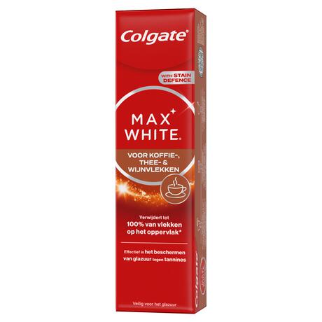 Colgate Max White for Coffee, Tea and Wine Stains Tandpasta 75 ML