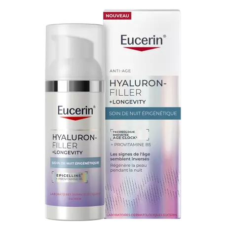 Eucerin Hyaluron-Filler + Longevity Epigenetisch Anti-Age Nachtcrème 50 ML