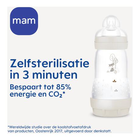 MAM Easy Start Anti-Colic Babyfles Blue 320 ML