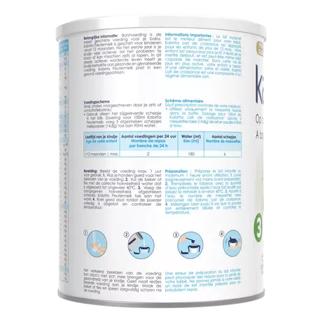 Kabrita 3 Peutermelk Vanaf 1 Jaar 800 gram