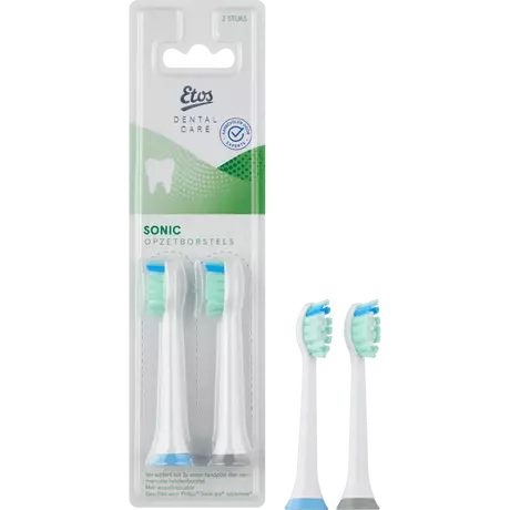 Etos Sonic Opzetborstels 2 stuks