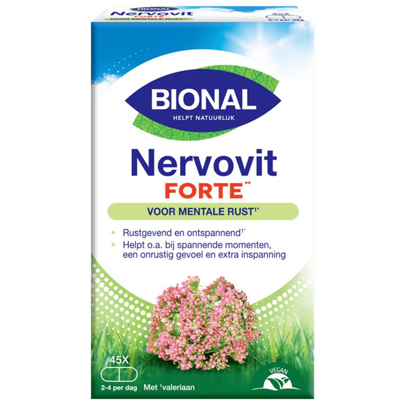Bional Nervovit Forte Tabletten 45 stuks