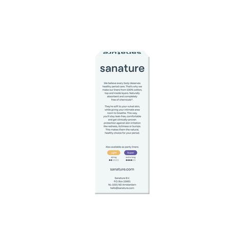 Sanature 100% Katoenen Inlegkruisjes Normaal Doosje 24 stuks