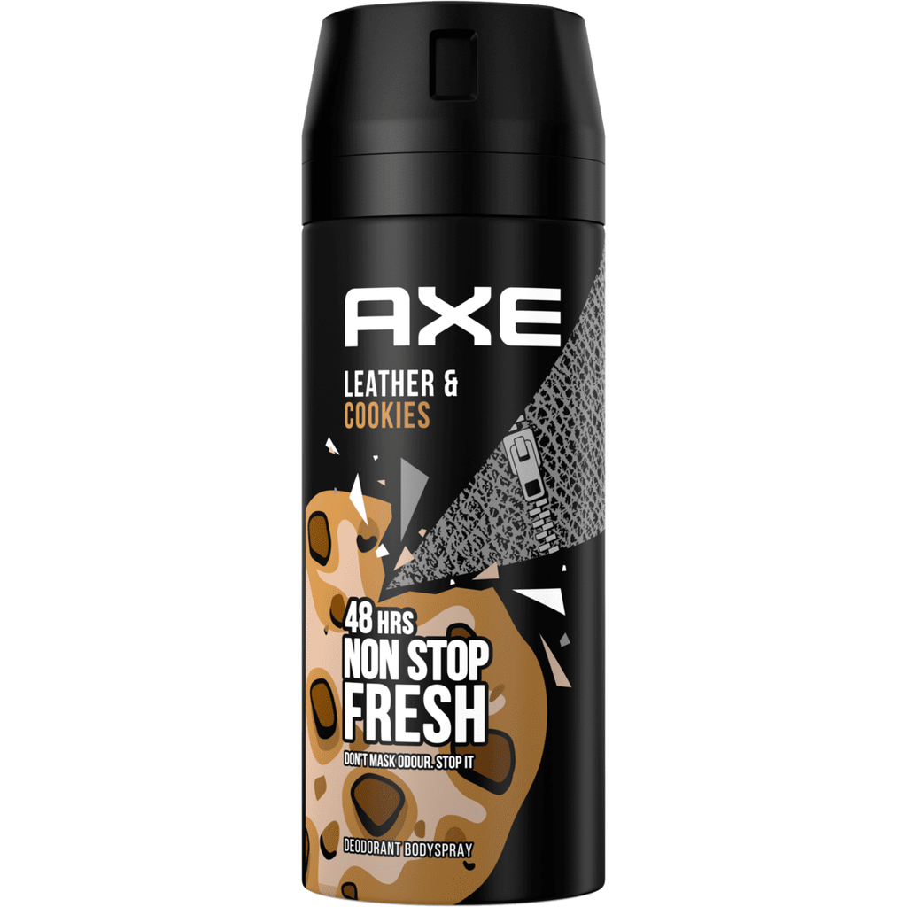 AXE Deodorant Leather & Cookies Bodyspray 150 ML 150 ML Etos