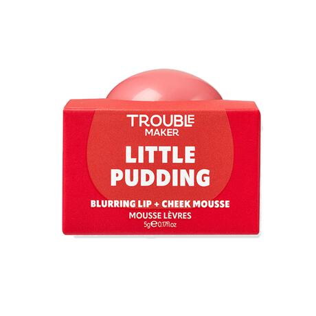 Trouble Maker Little Pudding Blurring Lip + Cheek Mousse Kimmi Coral Pink