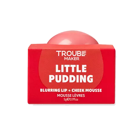Trouble Maker Little Pudding Blurring Lip + Cheek Mousse Kimmi Coral Pink