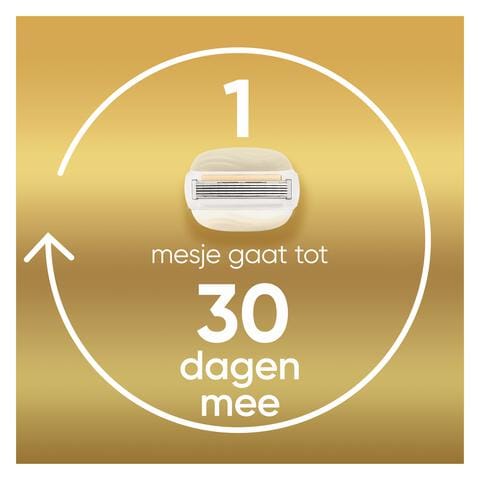 Gillette Venus ComfortGlow Scheersysteem met 1 Navulmesje
