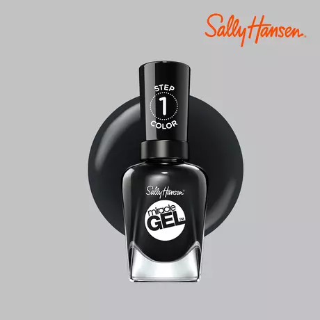 Sally Hansen Miracle Gel Nagellak 460 Blacky O Zwart 14,7 ML