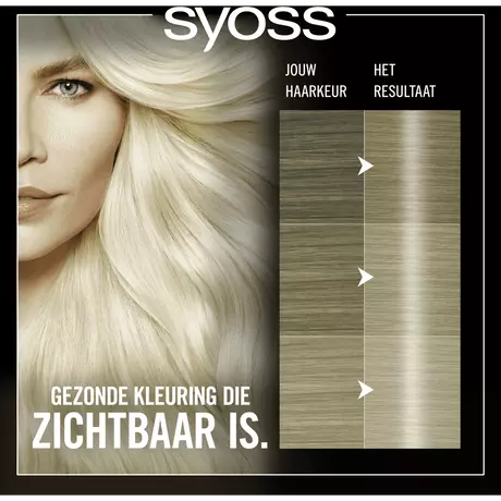 Syoss Oleo Intense  Permanente Haarkleuring 10-50 Licht Asblond