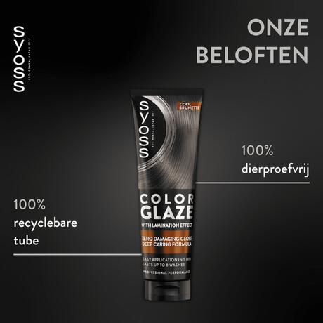 Syoss Color Glaze Cool Brunette 130Ml
