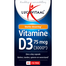 Lucovitaal Vitamine D3 75 mcg Capsules