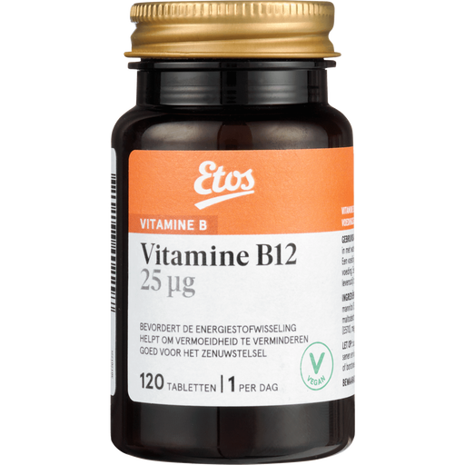 Etos Vitamine B12 25 µg Tabletten 120 stuks