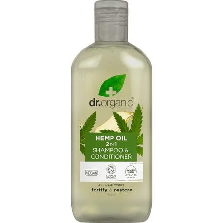 Dr. Organic Hemp Oil 2 In 1 Shampoo & Conditioner 265 ML