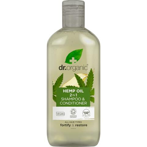 Dr. Organic Hemp Oil 2 In 1 Shampoo & Conditioner 265 ML