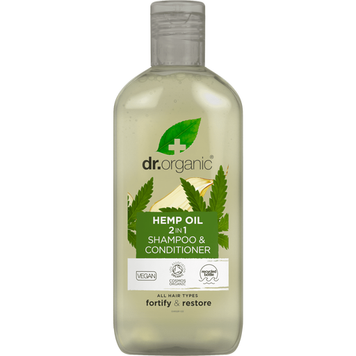 Dr. Organic Hemp Oil 2 In 1 Shampoo & Conditioner 265 ML
