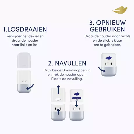 Dove Original Antiperspirant Deodorant Refill 35 ML
