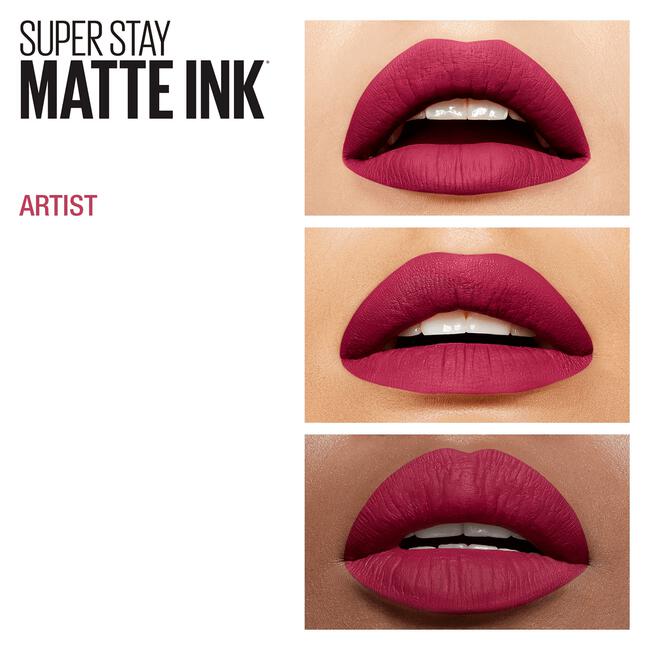 Maybelline New York Superstay Matte Ink Lippenstift 120 Artist