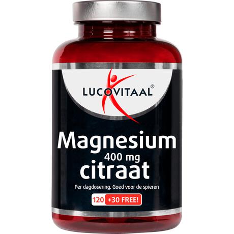 Lucovitaal Magnesium 400 mg Citraat 150 Tabletten