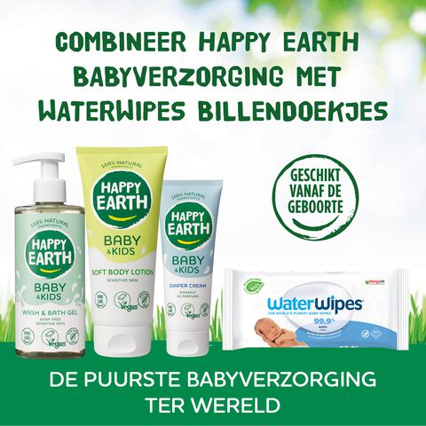 Happy Earth 100% Natuurlijke Baby & Kids Gezicht & Lichaam Olie 150 ML