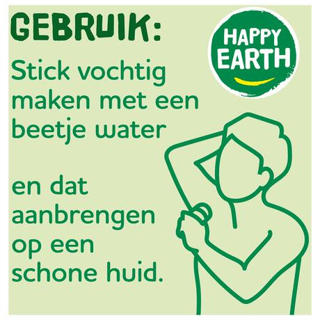 Happy Earth 100% Natuurlijke Unscented Crystal Deodorant 90 GR