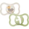 MAM Supreme Fopspeen 16+ maanden Beige 2 stuks&nbsp;