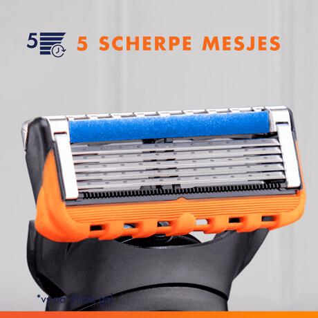 Gillette Fusion5 Power Scheersysteem Met 1 Navulmesje