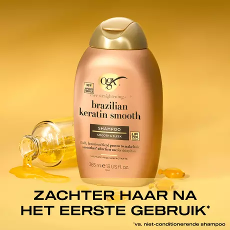 OGX Brazilian Keratin Smooth Shampoo 385 ML