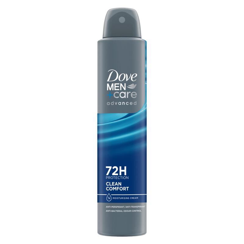 Dove Men+Care Advanced Clean Comfort Anti-Transpirant Deodorant Spray 200 ML