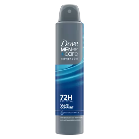 Dove Men+Care Advanced Clean Comfort Anti-Transpirant Deodorant Spray 200 ML
