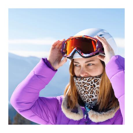 Nekwarmer Panterprint