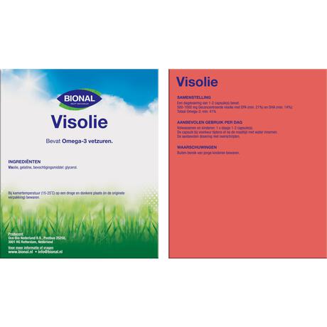Bional Visolie Capsules 100 stuks