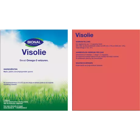 Bional Visolie Capsules 100 stuks
