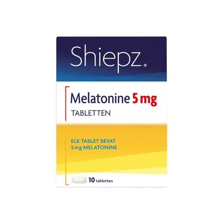 Shiepz Melatonine 5 MG Tabletten 10 stuks