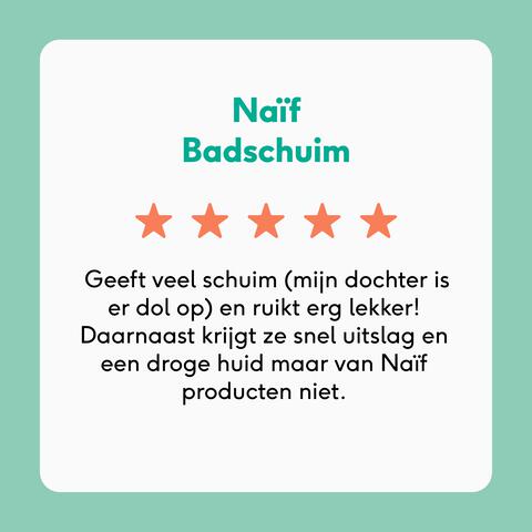 Naïf Baby & Kids Verzorgende Badschuim Navulverpakking 500 ML