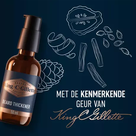 King C. Gillette Baardverdikkingsserum 50 ML