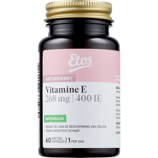 Etos Vitamine E 268 MG 400 IE 38 gram Capsules 60 stuks
