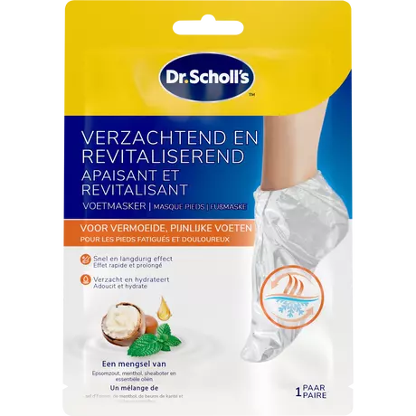 Dr.Scholl's Verzachtend en Revitaliserend Voetmasker 1 paar