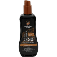 Australian Gold Tan & Protect Instant Bronzer Zonnebrand Spray Gel SPF30 237 ML