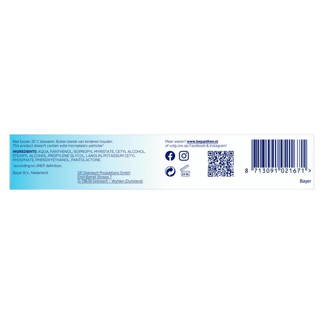 Bepanthen Verzorgende Creme 30 GR