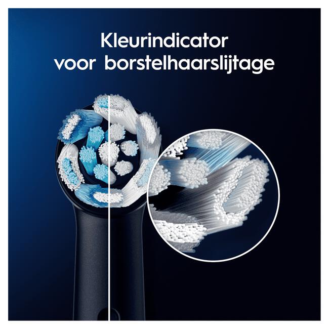 Oral-B iO Ultimate Clean Opzetborstels Zwart 6 Stuks