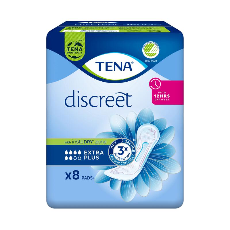 TENA Discreet Extra Plus Incontinentieverband 8 stuks