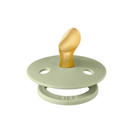BIBS Anatomische Fopspeen Two Pack Natuurlijk Rubber  Ivory/Sage Maat 1