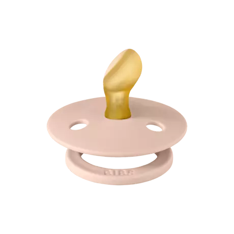 BIBS Colour Fopspeen Anatomisch Latex Maat 1 Ivory/Blush 2 stuks