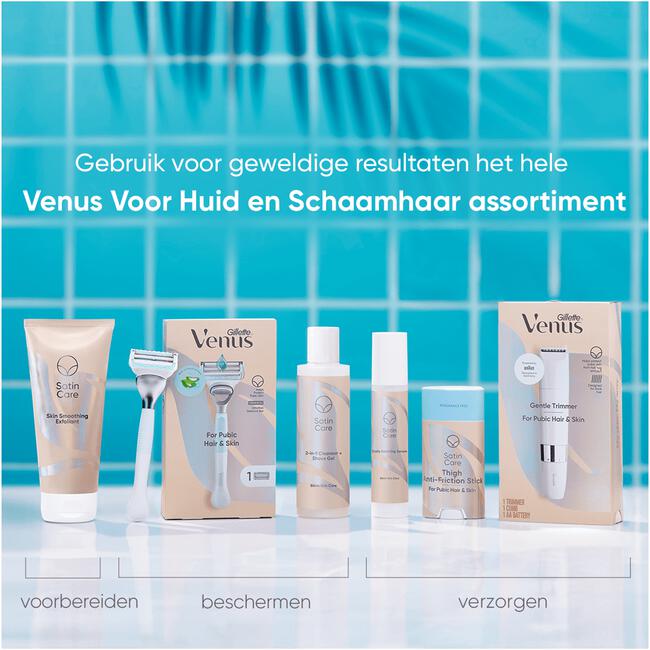 Gillette Venus Voor Huid En Schaamhaar Aloe Vera Scheersysteem